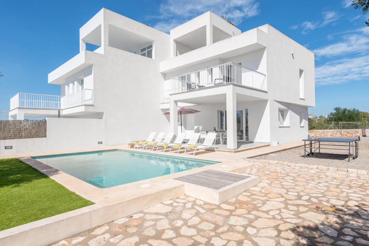 Stunning Villa Marianella Gris, Pool, Bbq, Ac, Free Wifi Cala D´Or المظهر الخارجي الصورة