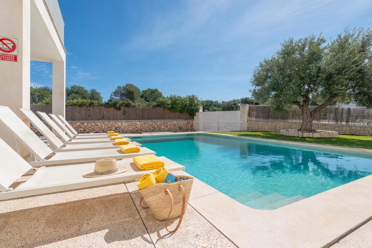 Stunning Villa Marianella Gris, Pool, Bbq, Ac, Free Wifi Cala D´Or المظهر الخارجي الصورة